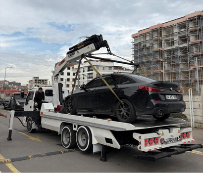 Lüks segment araçlar için hasarsız oto çekici ve ahtapot kurtarıcı hizmeti.